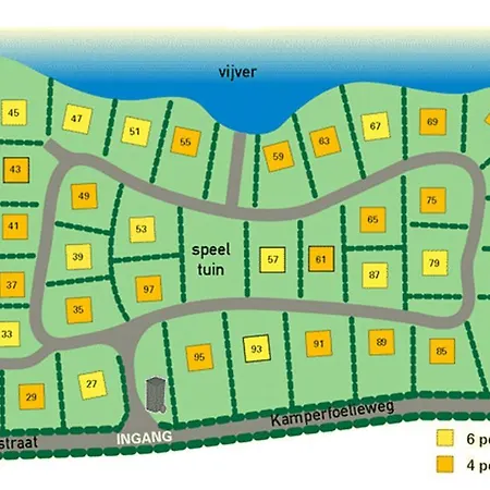 Tatil Evi Villapark Kamperfoelie 43 De Koog (Texel)